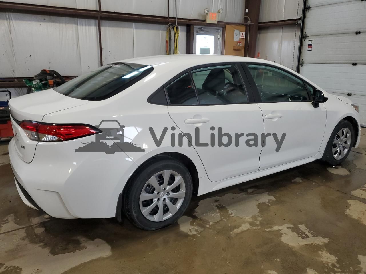 TOYOTA COROLLA 2021 WHITE  | 5YFBPMBE6MP221358 | Image 3